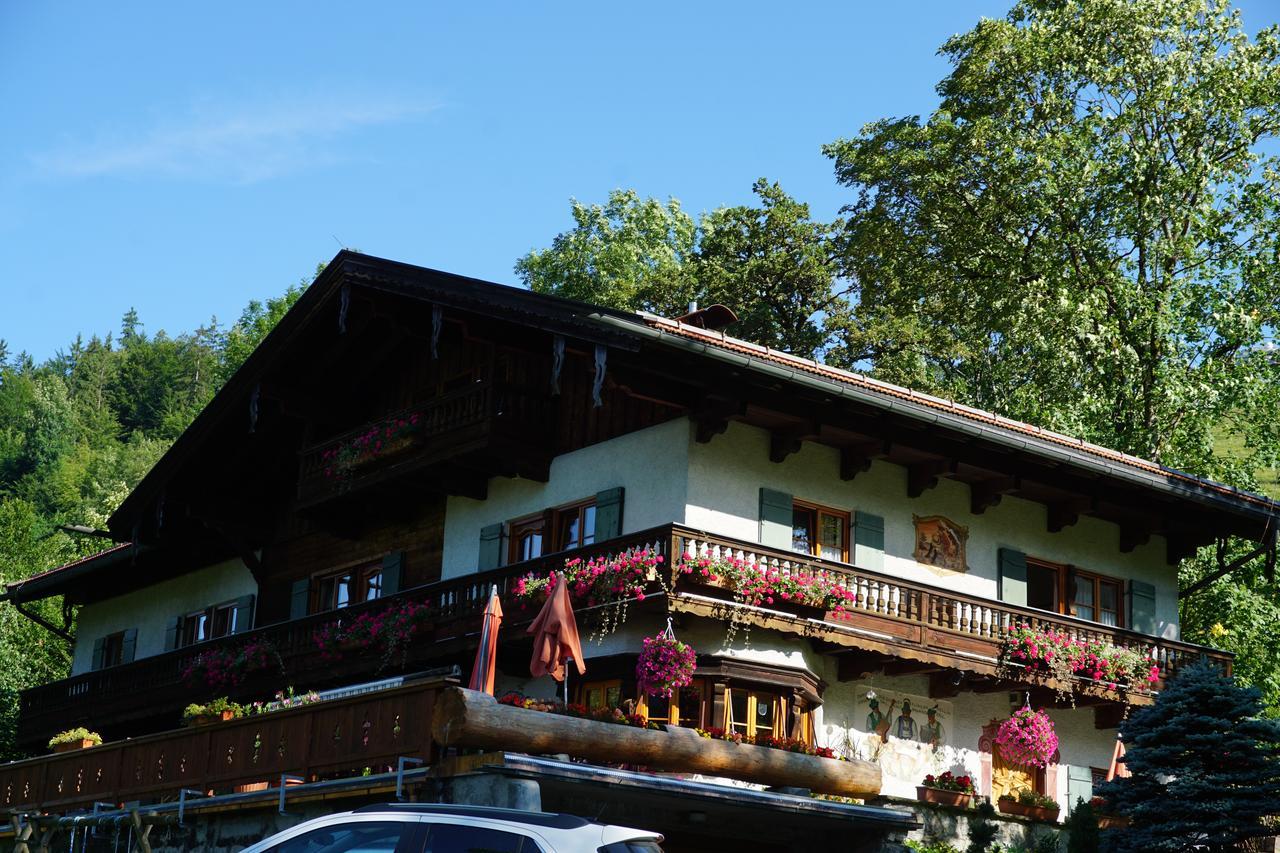 Haus Sonnenblick Hotell Bayrischzell Exteriör bild